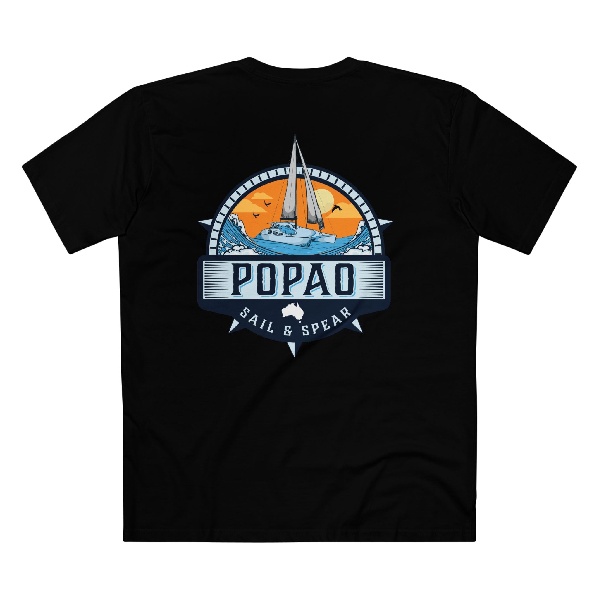 Popao Nautical Logo Staple Tee