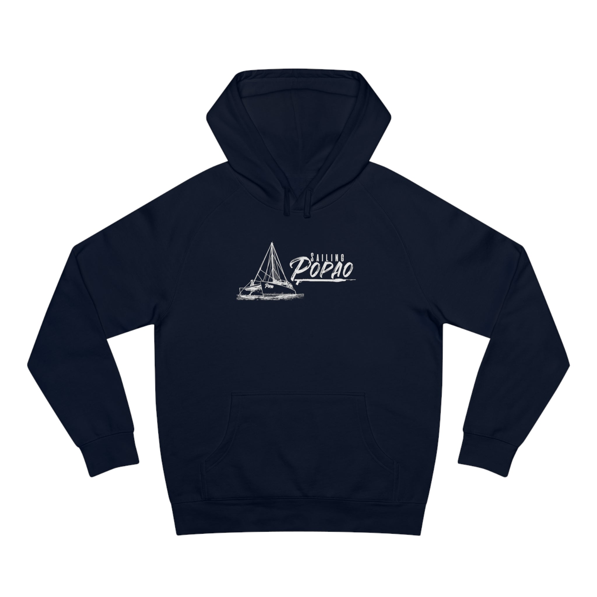 Sailing Popao (White Logo) Unisex Hoodie