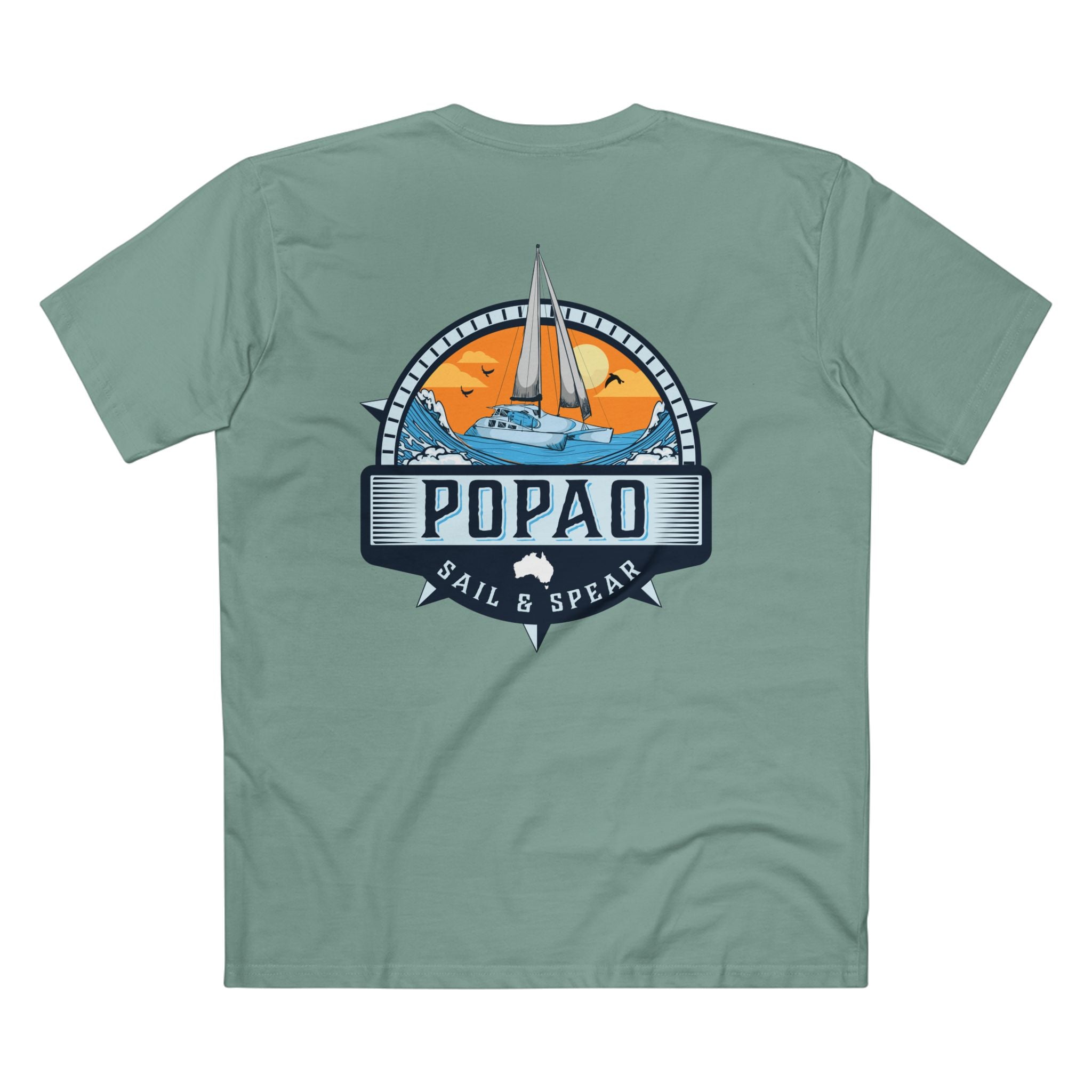 Popao Nautical Logo Staple Tee