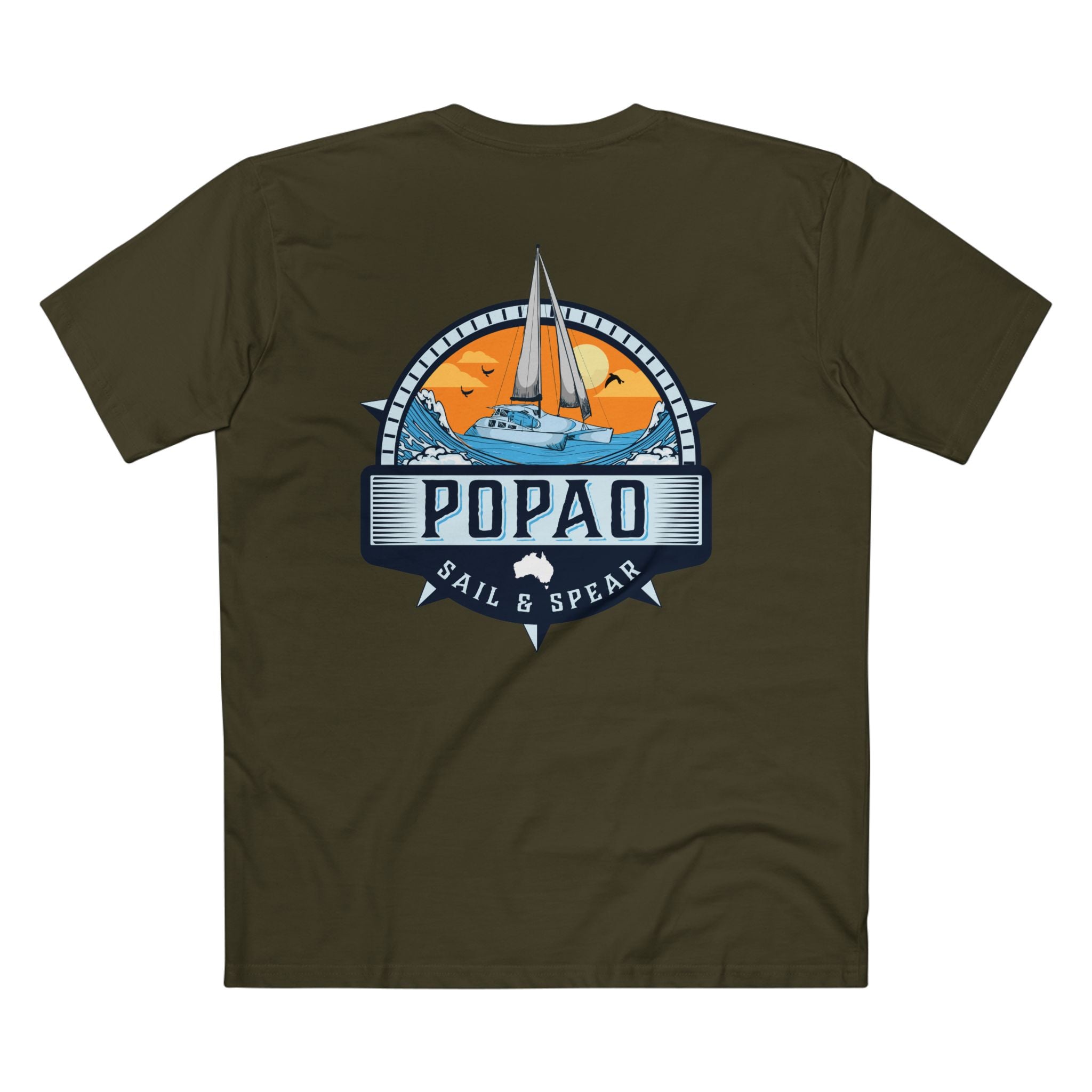 Popao Nautical Logo Staple Tee