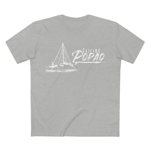 Sailing Popao (White Logo) Men's Staple Tee