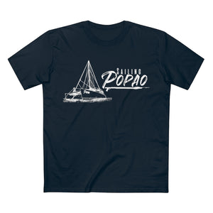 Sailing Popao (White Logo) Men's Staple Tee